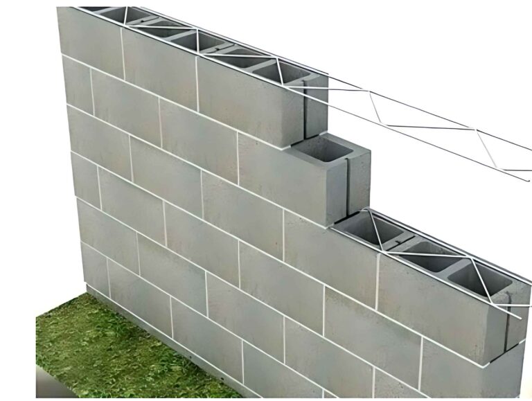 Masonry Shop Drawing of CMU Wall