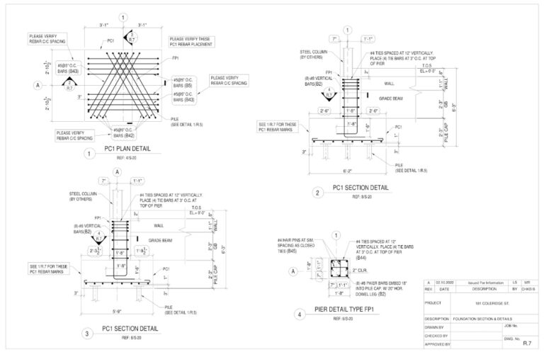 Rebar Detailing of Pile Cap