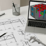 Construction shop drawings and 3D modeling for structural steel projects